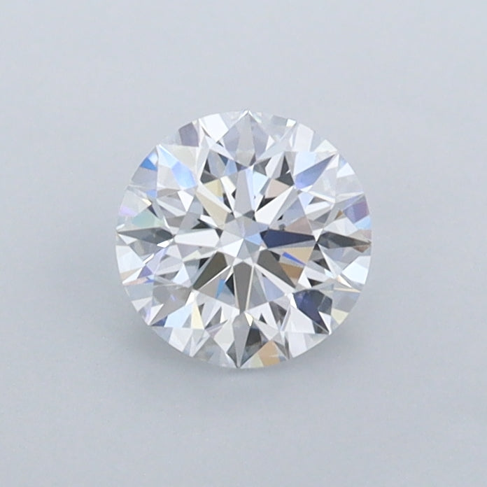 0.53 Carat Round Shaped, Excellent Cut, E Color, FL Clarity, IGI Certified Lab Grown Diamond