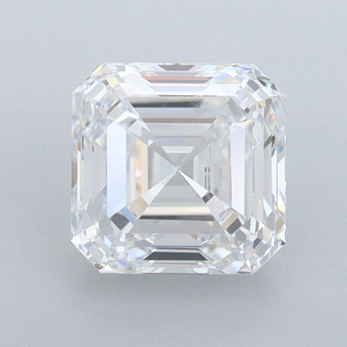1.27 Carat Asscher Shaped, Ideal Cut, D Color, VVS1 Clarity, IGI Certified Lab Grown Diamond