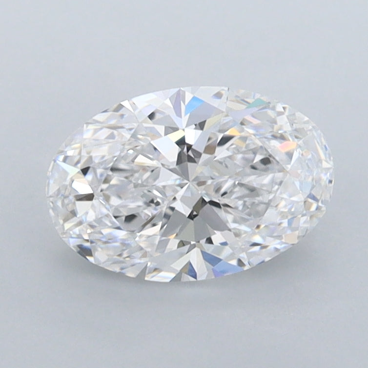 1.05 Carat Oval Shaped, Ideal Cut, D Color, FL Clarity, IGI Certified Lab Grown Diamond