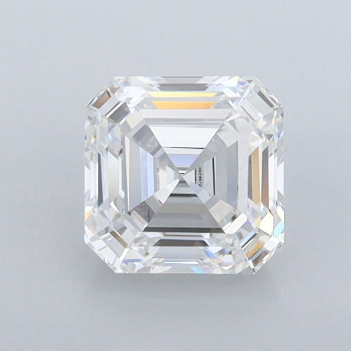 1.01 Carat Asscher Shaped, Ideal Cut, D Color, VVS1 Clarity, IGI Certified Lab Grown Diamond