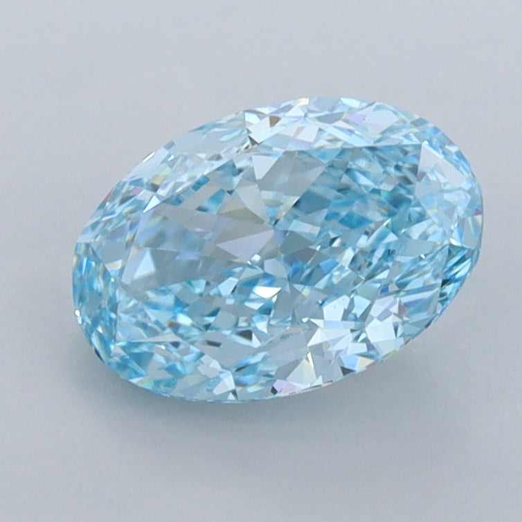 1.58 Carat Oval Shaped, Excellent Cut, VVS1 Clarity, IGI Certified Lab Grown Diamond