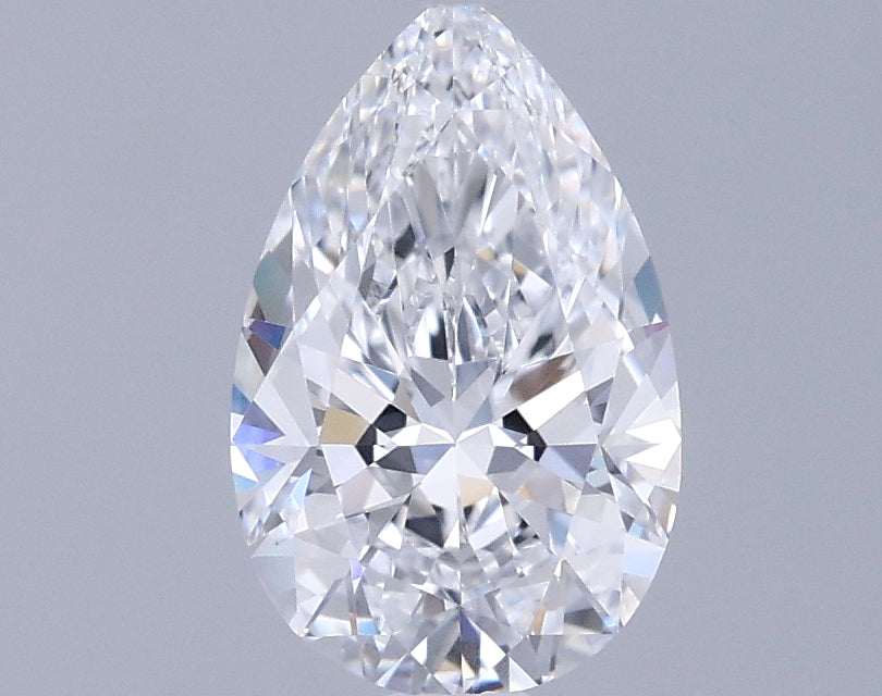 1.01 Carat Pear Shaped, Ideal Cut, D Color, VVS1 Clarity, IGI Certified Lab Grown Diamond
