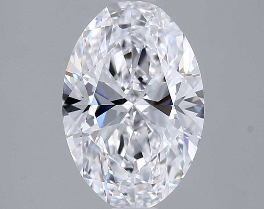 1.54 Carat Oval Shaped, Ideal Cut, D Color, VVS1 Clarity, IGI Certified Lab Grown Diamond