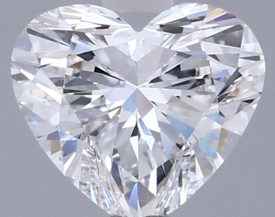 1.08 Carat Heart Shaped, Ideal Cut, D Color, VVS1 Clarity, IGI Certified Lab Grown Diamond