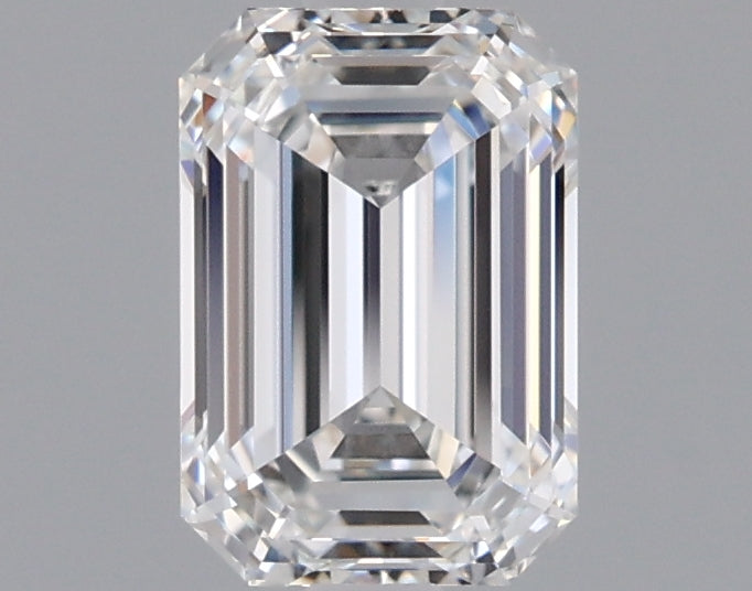 1.12 Carat Emerald Shaped, Ideal Cut, E Color, VVS1 Clarity, IGI Certified Lab Grown Diamond