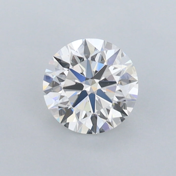 0.57 Carat Round Shaped, Ideal Cut, E Color, VVS2 Clarity, IGI Certified Lab Grown Diamond