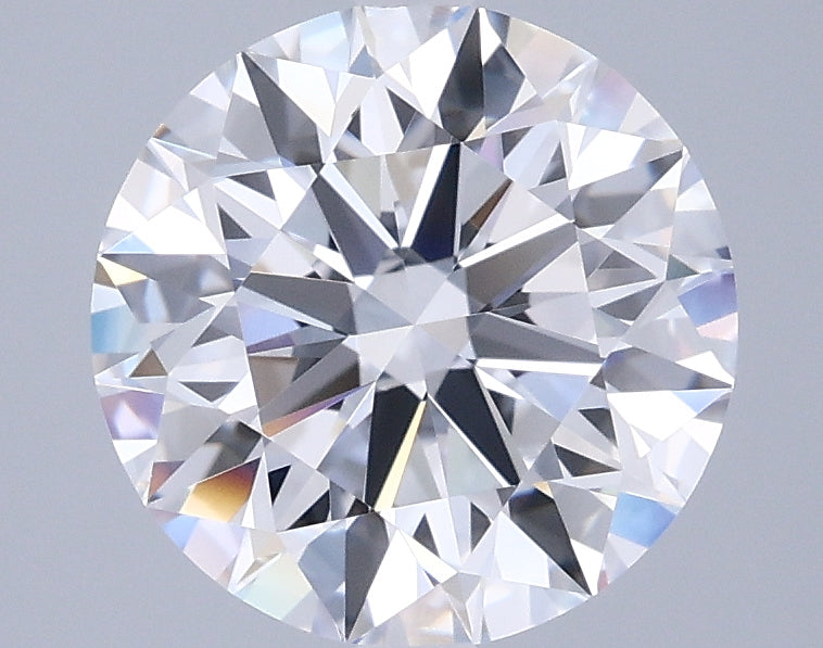 2.76 Carat Round Shaped, Ideal Cut, D Color, VVS1 Clarity, IGI Certified Lab Grown Diamond