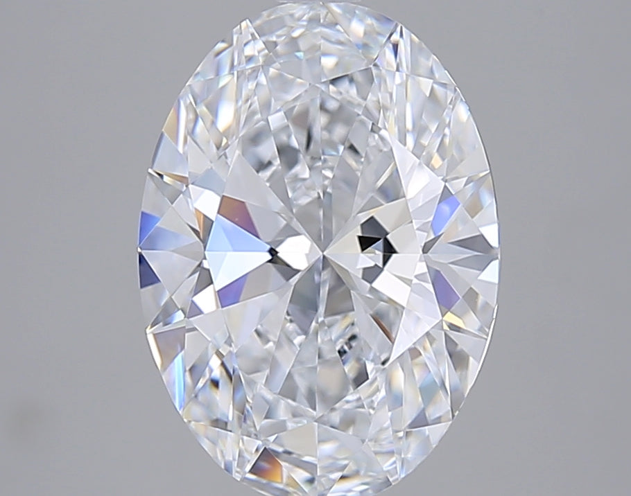3.56 Carat Oval Shaped, Ideal Cut, D Color, VVS1 Clarity, IGI Certified Lab Grown Diamond