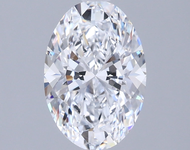 1.40 Carat Oval Shaped, Excellent Cut, D Color, VVS1 Clarity, IGI Certified Lab Grown Diamond