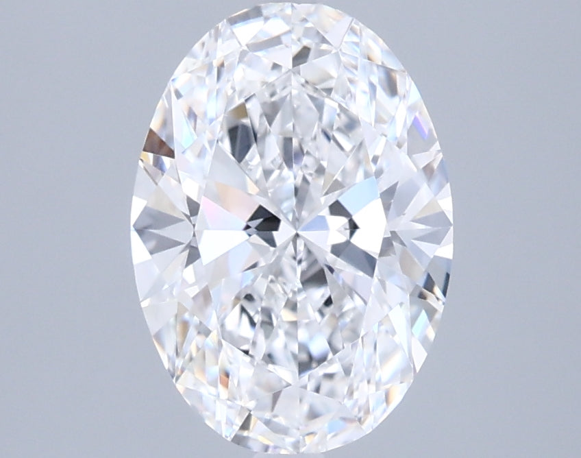 1.87 Carat Oval Shaped, Ideal Cut, D Color, VVS1 Clarity, IGI Certified Lab Grown Diamond