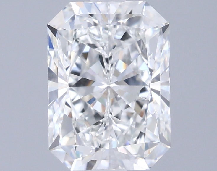 1.93 Carat Radiant Shaped, Excellent Cut, E Color, VVS1 Clarity, IGI Certified Lab Grown Diamond