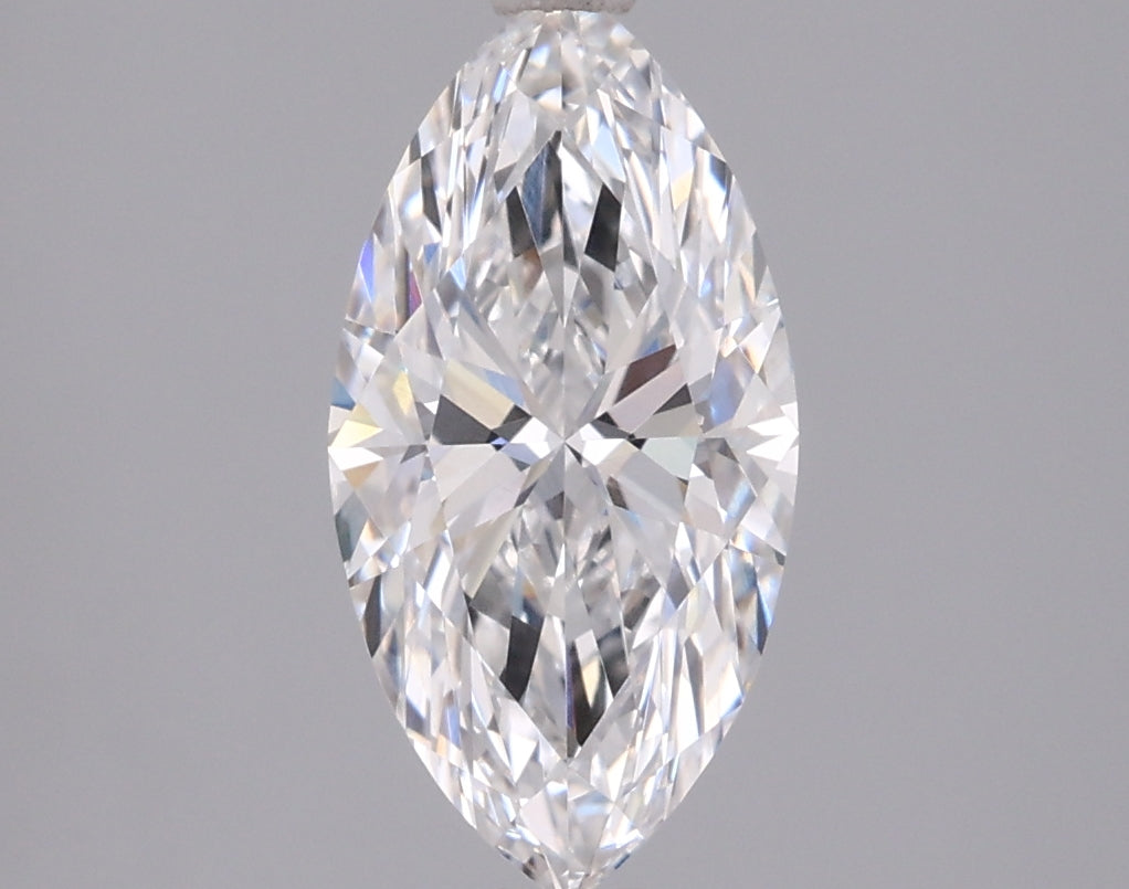 1.33 Carat Marquise Shaped, Ideal Cut, D Color, VVS1 Clarity, IGI Certified Lab Grown Diamond