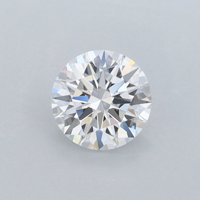 0.44 Carat Round Shaped, Ideal Cut, D Color, IF Clarity, IGI Certified Lab Grown Diamond
