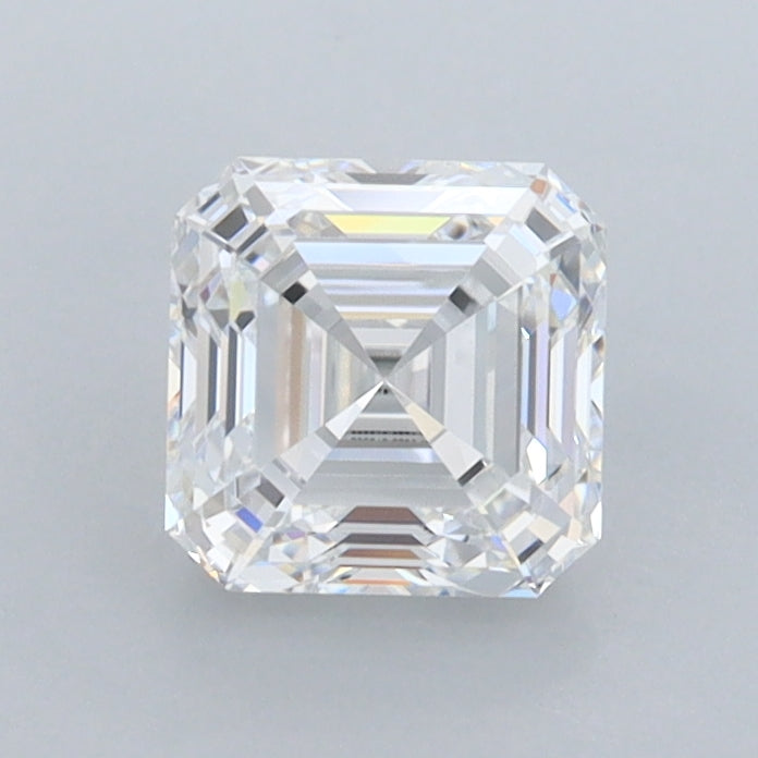 1.07 Carat Asscher Shaped, Ideal Cut, E Color, VVS1 Clarity, IGI Certified Lab Grown Diamond
