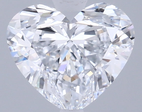 1.24 Carat Heart Shaped, Ideal Cut, D Color, VVS1 Clarity, IGI Certified Lab Grown Diamond