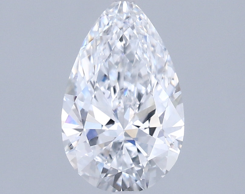 1.01 Carat Pear Shaped, Ideal Cut, D Color, VVS1 Clarity, IGI Certified Lab Grown Diamond
