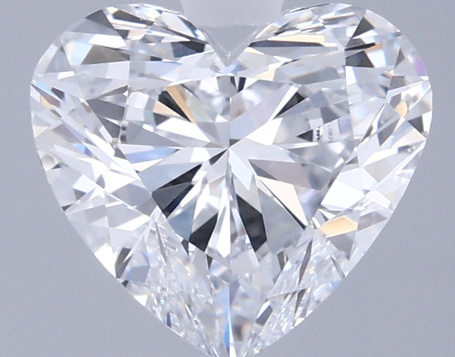 1.50 Carat Heart Shaped, Ideal Cut, E Color, VVS1 Clarity, IGI Certified Lab Grown Diamond