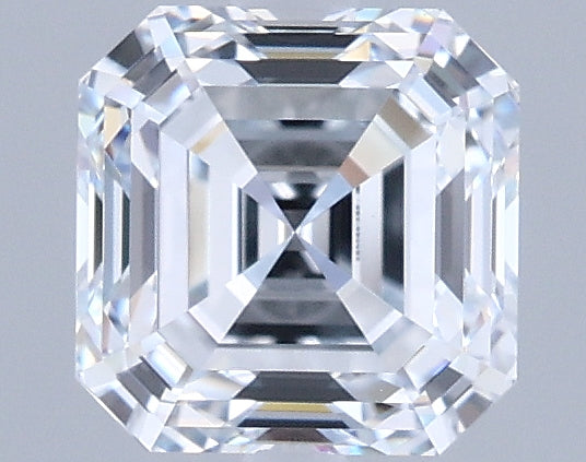 1.08 Carat Asscher Shaped, Ideal Cut, G Color, VVS1 Clarity, IGI Certified Lab Grown Diamond