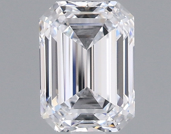 1.02 Carat Emerald Shaped, Ideal Cut, D Color, VVS1 Clarity, IGI Certified Lab Grown Diamond