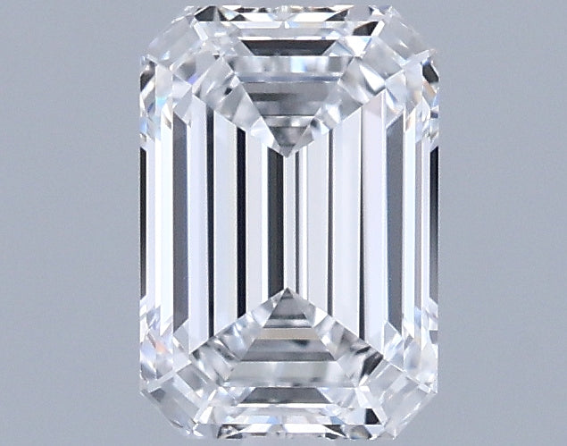 1.01 Carat Emerald Shaped, Excellent Cut, E Color, VVS1 Clarity, IGI Certified Lab Grown Diamond