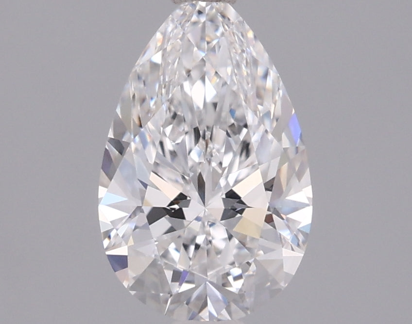 1.04 Carat Pear Shaped, Ideal Cut, D Color, VVS1 Clarity, IGI Certified Lab Grown Diamond