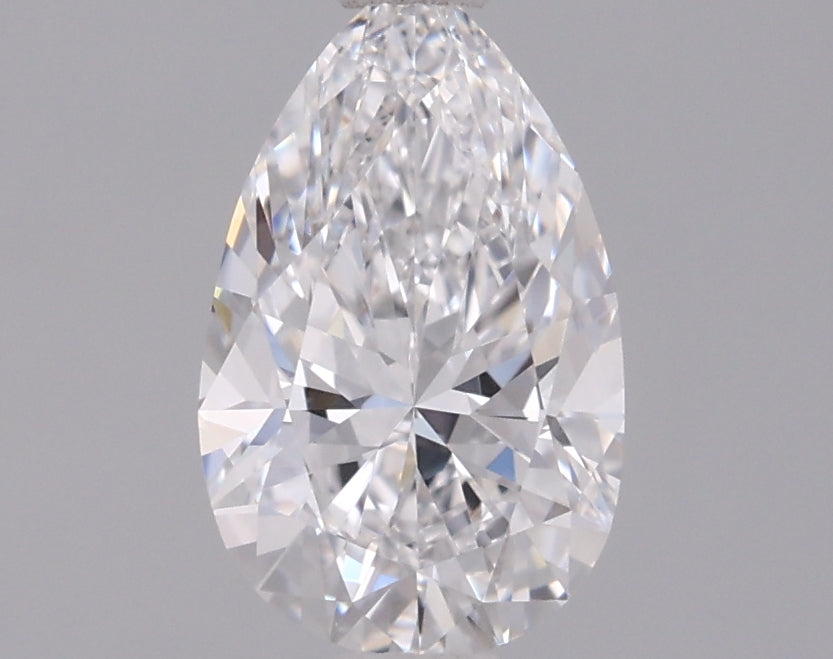 1.00 Carat Pear Shaped, Excellent Cut, D Color, VVS2 Clarity, IGI Certified Lab Grown Diamond