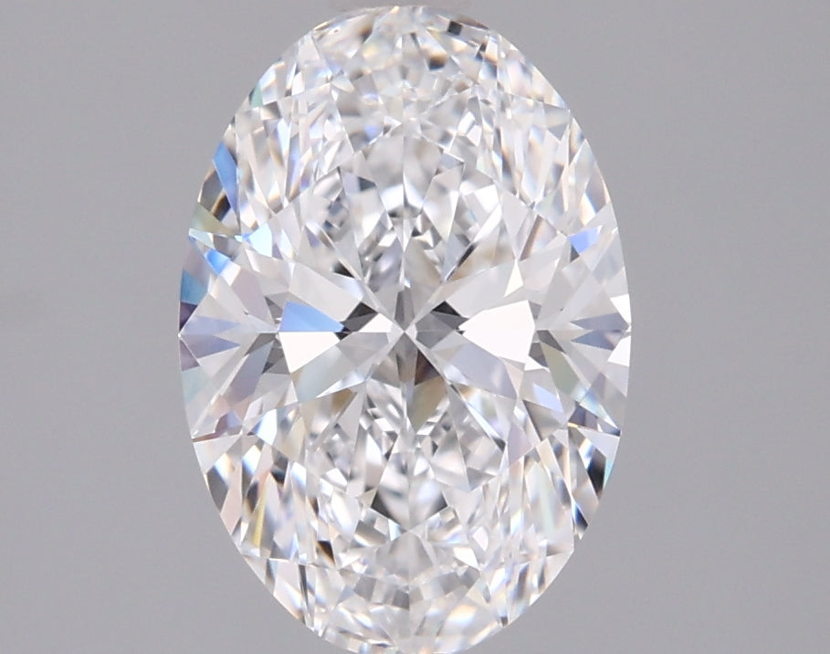 1.74 Carat Oval Shaped, Ideal Cut, D Color, FL Clarity, IGI Certified Lab Grown Diamond
