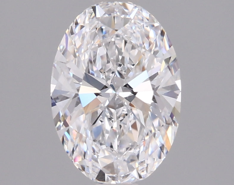 1.27 Carat Oval Shaped, Ideal Cut, D Color, VVS2 Clarity, IGI Certified Lab Grown Diamond