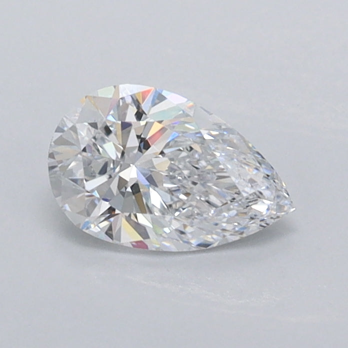 0.45 Carat Pear Shaped, Ideal Cut, D Color, VVS1 Clarity, IGI Certified Lab Grown Diamond