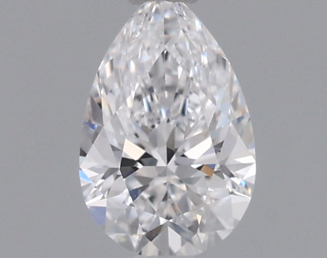 0.43 Carat Pear Shaped, Excellent Cut, D Color, VVS1 Clarity, IGI Certified Lab Grown Diamond