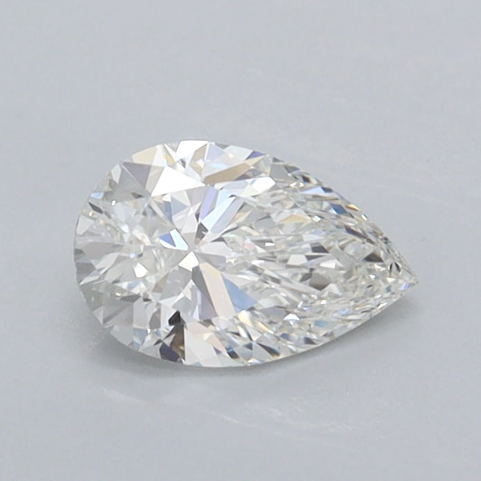 0.51 Carat Pear Shaped, Excellent Cut, D Color, VVS1 Clarity, IGI Certified Lab Grown Diamond