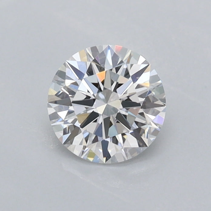 0.56 Carat Round Shaped, Ideal Cut, D Color, VVS1 Clarity, IGI Certified Lab Grown Diamond