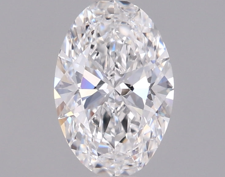 0.89 Carat Oval Shaped, Ideal Cut, D Color, VVS1 Clarity, IGI Certified Lab Grown Diamond
