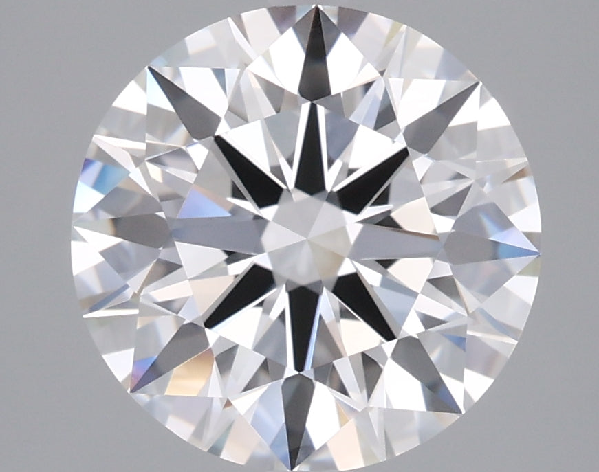 3.00 Carat Round Shaped, Ideal Cut, D Color, VVS1 Clarity, IGI Certified Lab Grown Diamond