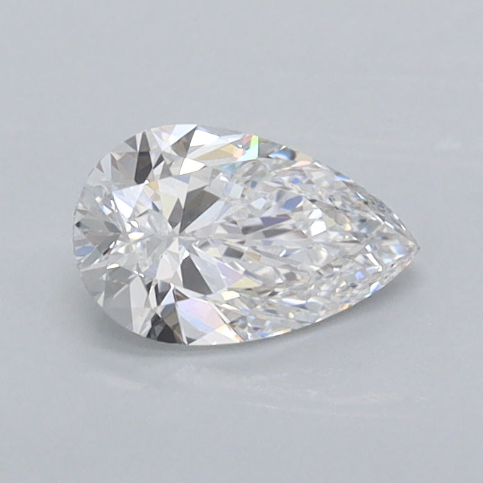 0.44 Carat Pear Shaped, Excellent Cut, D Color, VVS1 Clarity, IGI Certified Lab Grown Diamond