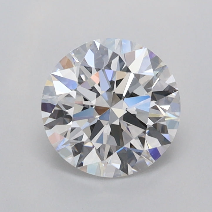 0.97 Carat Round Shaped, Ideal Cut, D Color, IF Clarity, IGI Certified Lab Grown Diamond