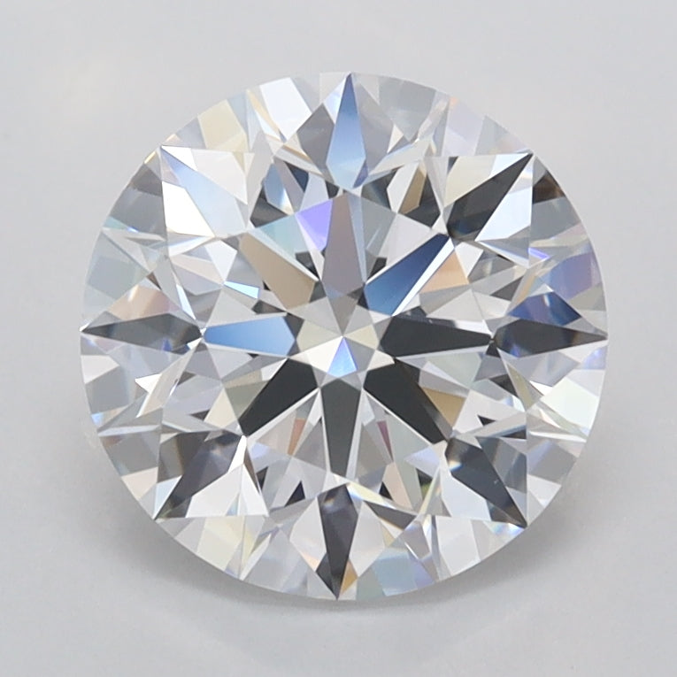 1.57 Carat Round Shaped, Ideal Cut, D Color, FL Clarity, IGI Certified Lab Grown Diamond