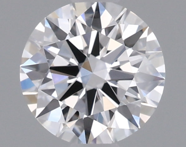 0.58 Carat Round Shaped, Excellent Cut, D Color, VVS1 Clarity, IGI Certified Lab Grown Diamond