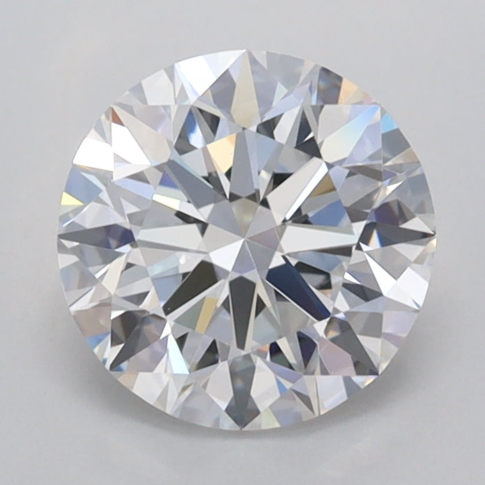 1.53 Carat Round Shaped, Ideal Cut, D Color, VVS1 Clarity, IGI Certified Lab Grown Diamond