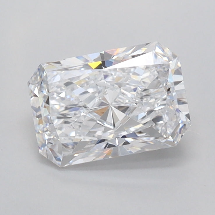 1.03 Carat Radiant Shaped, Ideal Cut, D Color, VVS2 Clarity, IGI Certified Lab Grown Diamond