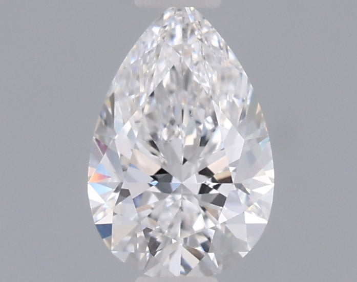 0.52 Carat Pear Shaped, Ideal Cut, D Color, VVS1 Clarity, IGI Certified Lab Grown Diamond