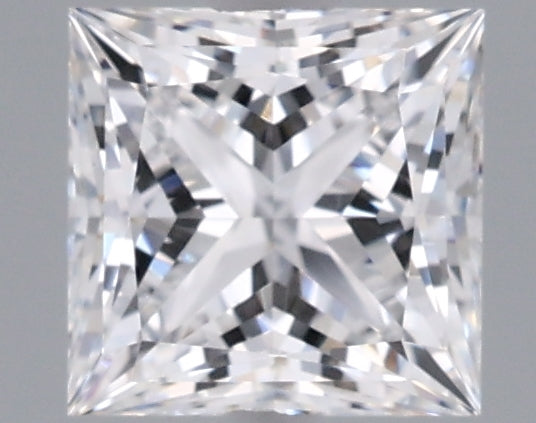 1.03 Carat Princess Shaped, Ideal Cut, D Color, FL Clarity, IGI Certified Lab Grown Diamond