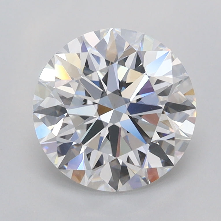 1.71 Carat Round Shaped, Ideal Cut, D Color, VVS1 Clarity, IGI Certified Lab Grown Diamond
