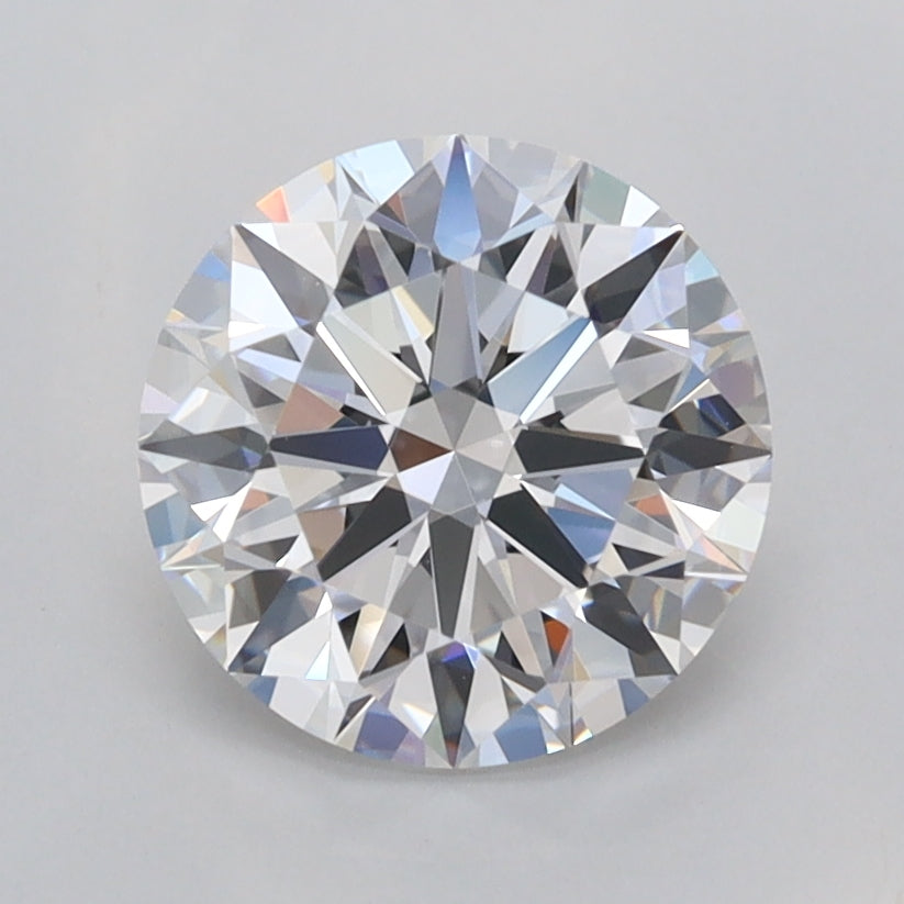 1.78 Carat Round Shaped, Ideal Cut, D Color, VVS1 Clarity, IGI Certified Lab Grown Diamond