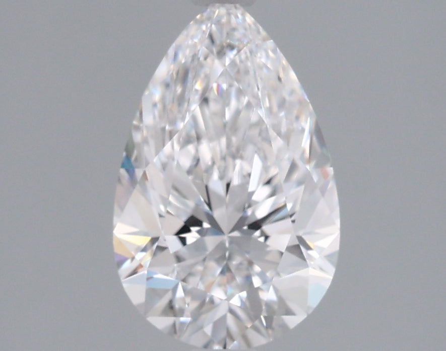 1.40 Carat Pear Shaped, Excellent Cut, D Color, VVS1 Clarity, IGI Certified Lab Grown Diamond