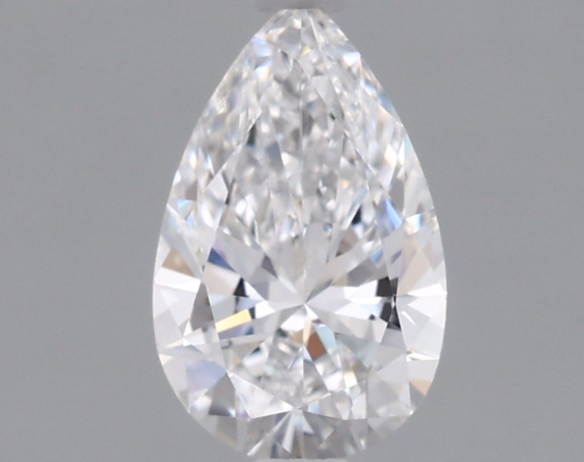 0.94 Carat Pear Shaped, Excellent Cut, D Color, VVS2 Clarity, IGI Certified Lab Grown Diamond
