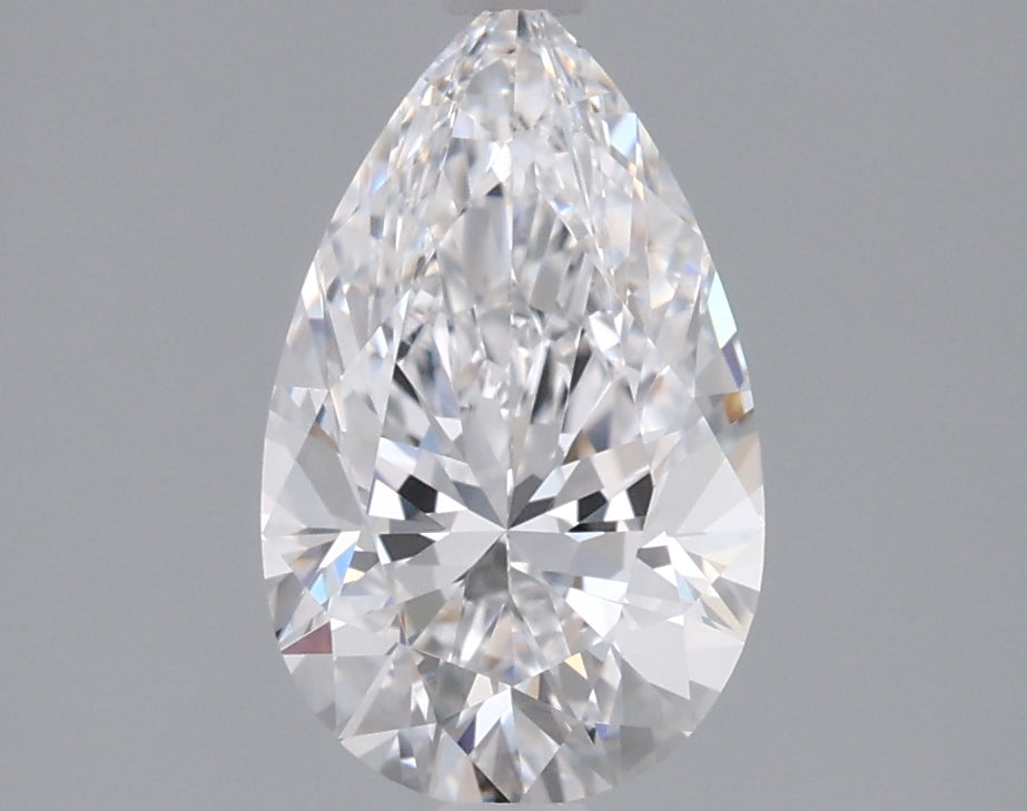 1.53 Carat Pear Shaped, Excellent Cut, D Color, VVS1 Clarity, IGI Certified Lab Grown Diamond