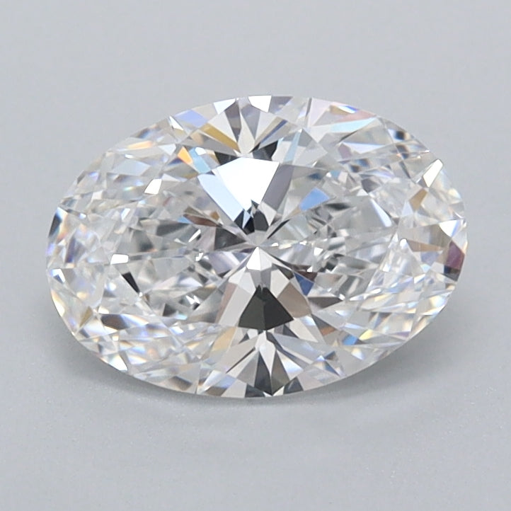 1.05 Carat Oval Shaped, Ideal Cut, D Color, VVS1 Clarity, IGI Certified Lab Grown Diamond