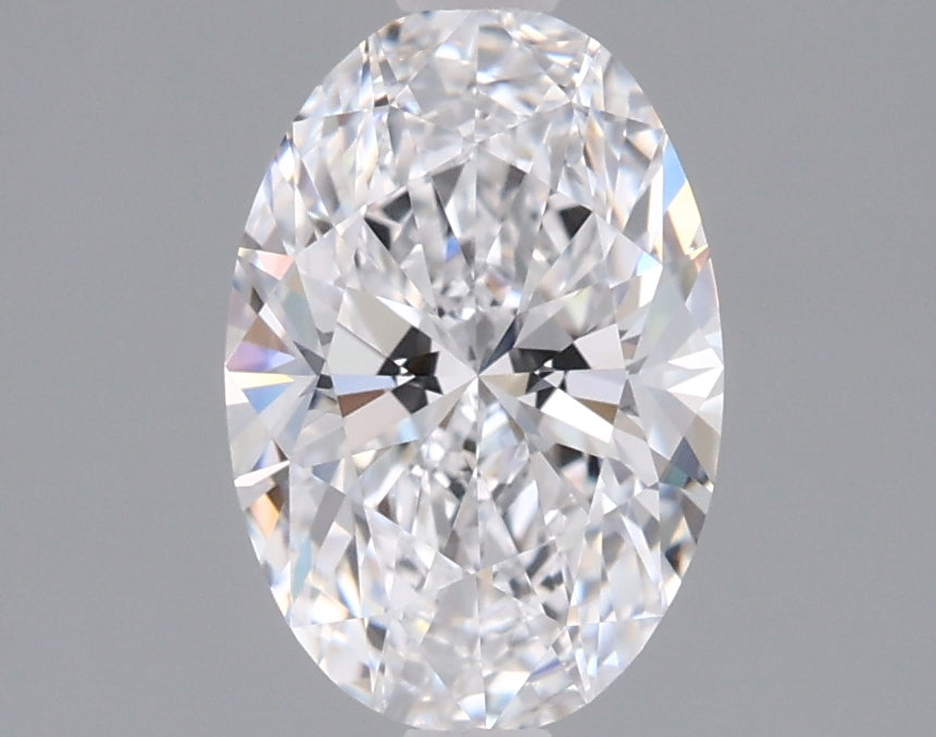 1.47 Carat Oval Shaped, Ideal Cut, D Color, VVS1 Clarity, IGI Certified Lab Grown Diamond
