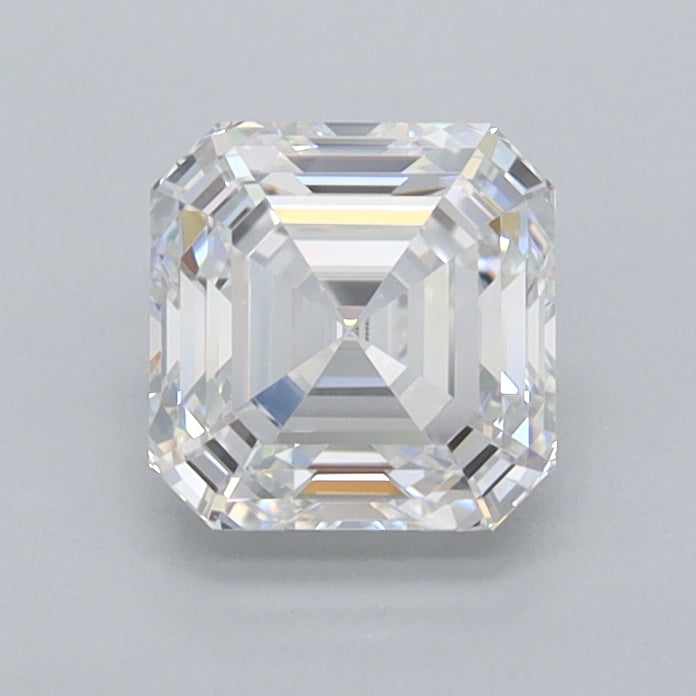 1.05 Carat Asscher Shaped, Ideal Cut, D Color, VVS1 Clarity, IGI Certified Lab Grown Diamond